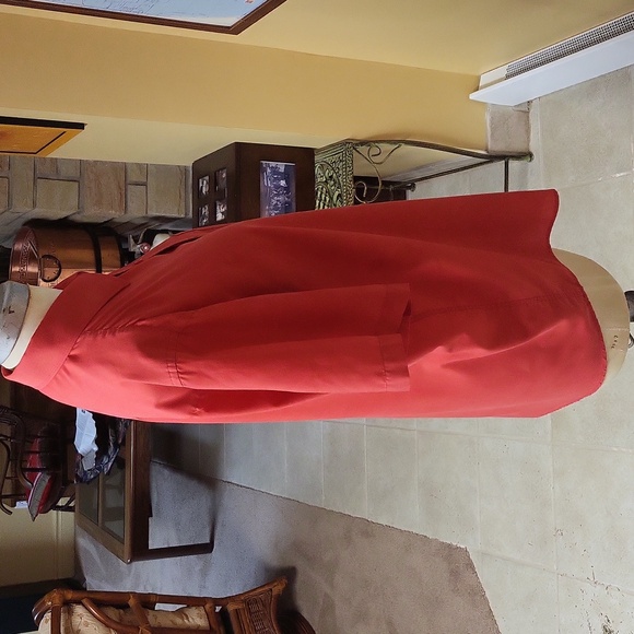 Zenformen professionnal Casual Button Down men Dress Shirt short sleeves red - Picture 9 of 15